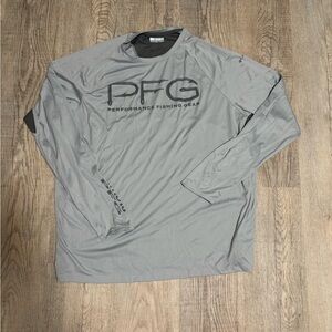 Columbia Gray Long Sleeve Men's Shirt